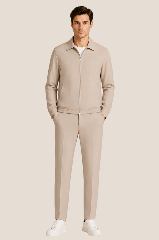 Beige Tech Suit