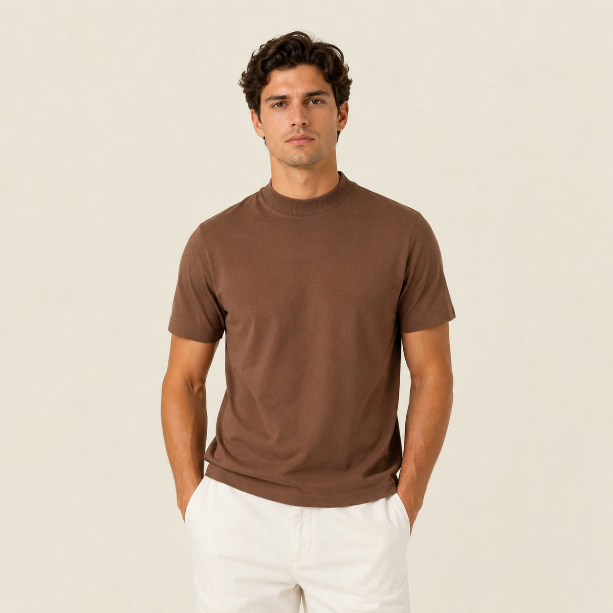 Mocha Bruin T-shirt