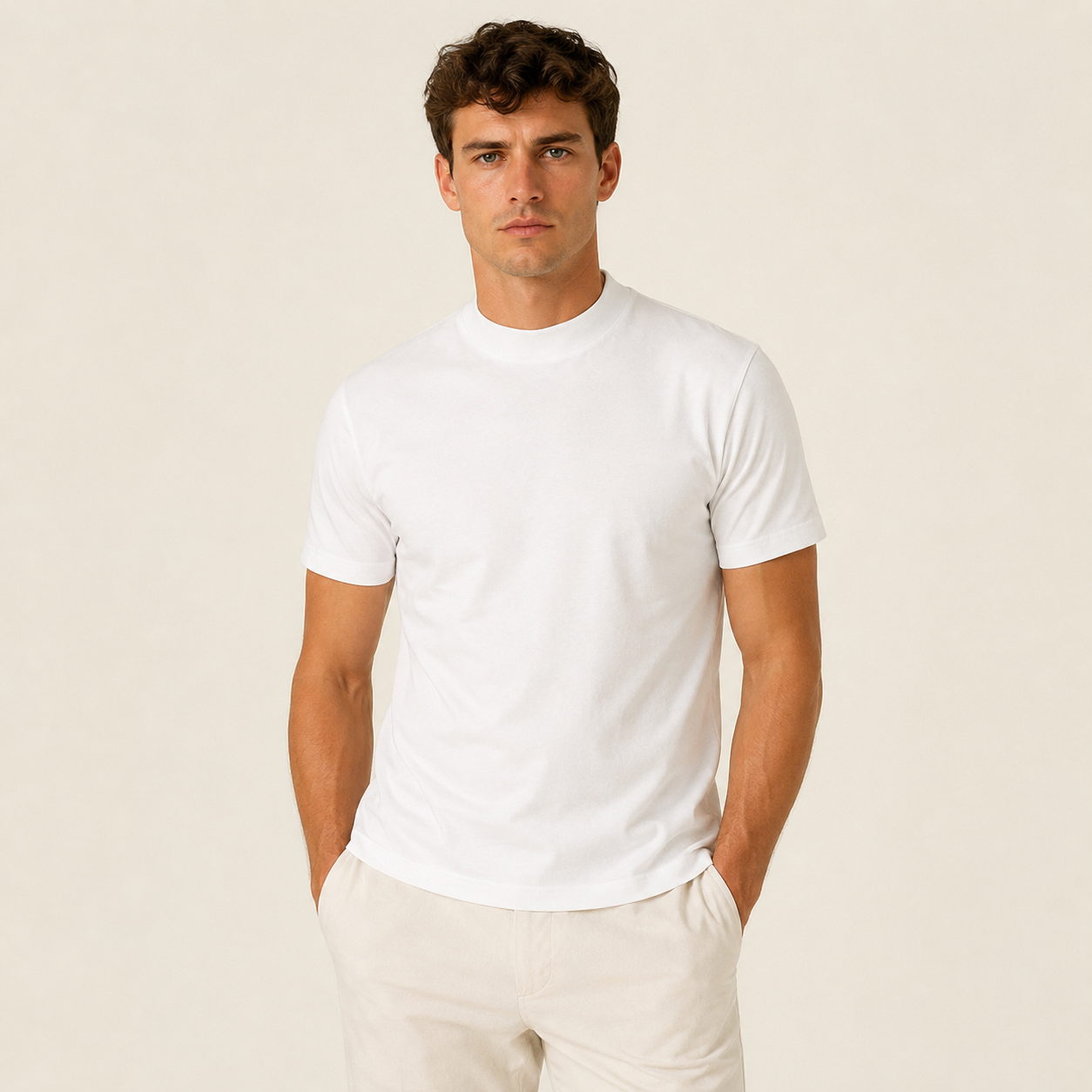 Wit T-shirt
