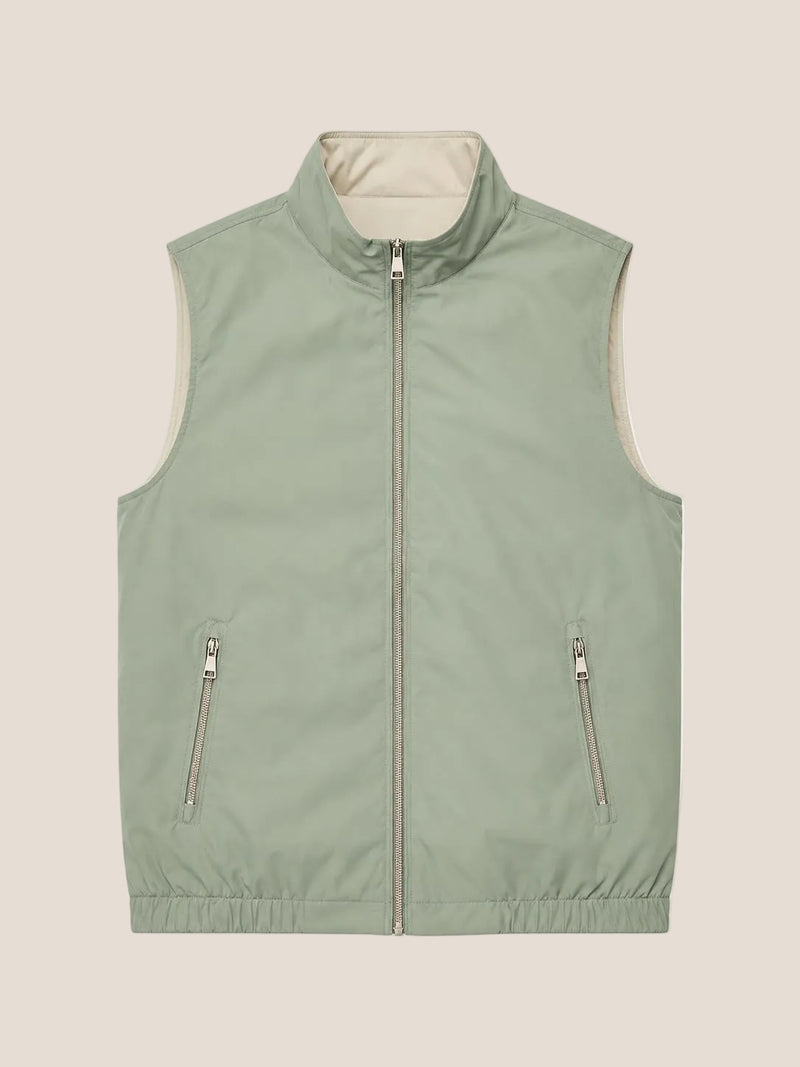 Pistachegroen Bodywarmer