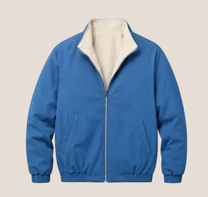 Royal Blauw Dubbelzijdige Jassen
