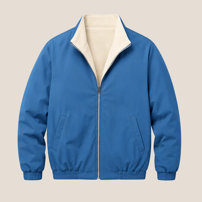 Royal Blauw Dubbelzijdige Jassen