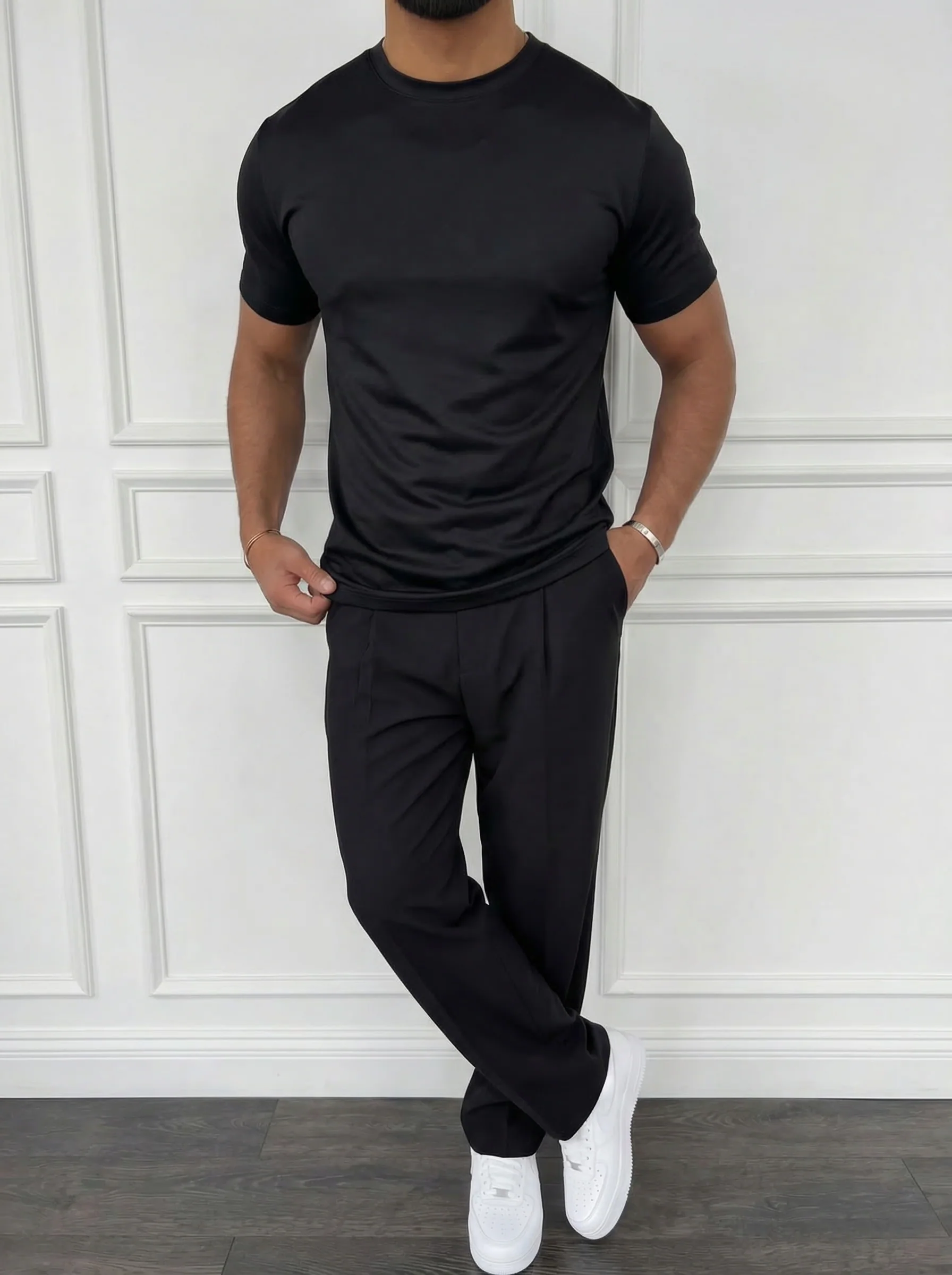 T-shirt Zwart